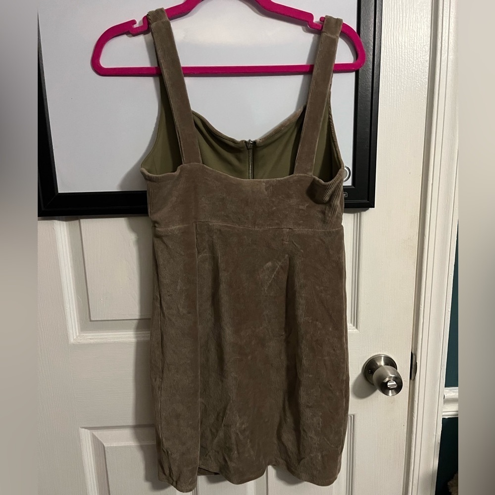 wild fable Velvet Overall Zipper Dress - Picture 2 of 4